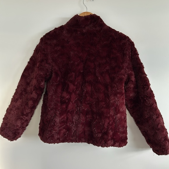 Excellent Condition North Face Girls Mossbud Swirl Reversible Jacket Large 14/16 - Picture 16 of 17